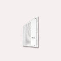 Universal- Dryer and Kitchen Home Exterior Metal Vent Cover (SKU 7703-Contractor)